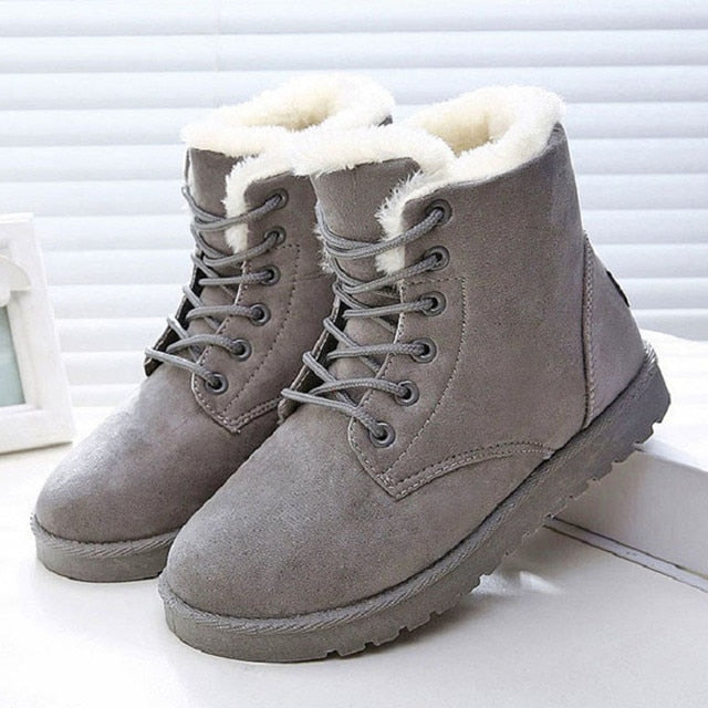 Women Boots 2019 Fashion Snow Boots Women Shoes New Women