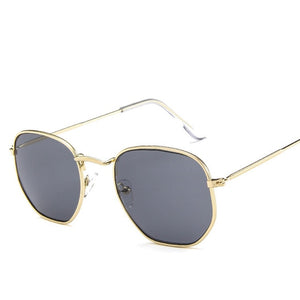 Fashion Sunglasses Women Brand Designer Small Frame Polygon